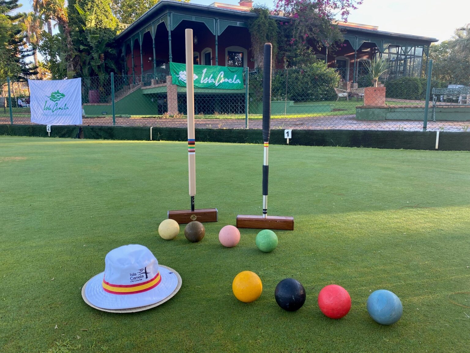 GICO KROBOC - Jeu de crocket et boccia de qualité - 2 jeux en 1