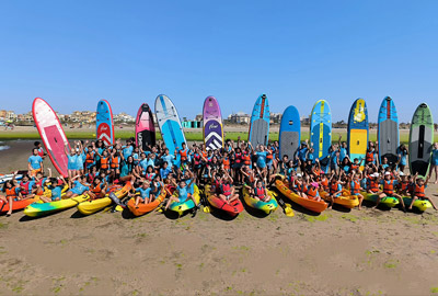Campamentos y cursos en la playa - Isla Canela